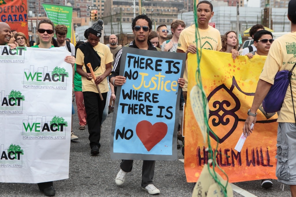 People's Climate March. September 21, 2014. New York, NY.